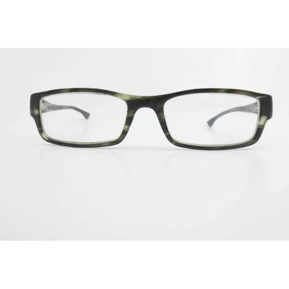 Oakley Servo Eyeglass Frames Olive Smoke Woodgrain Rectangular 53-16-140 Mens